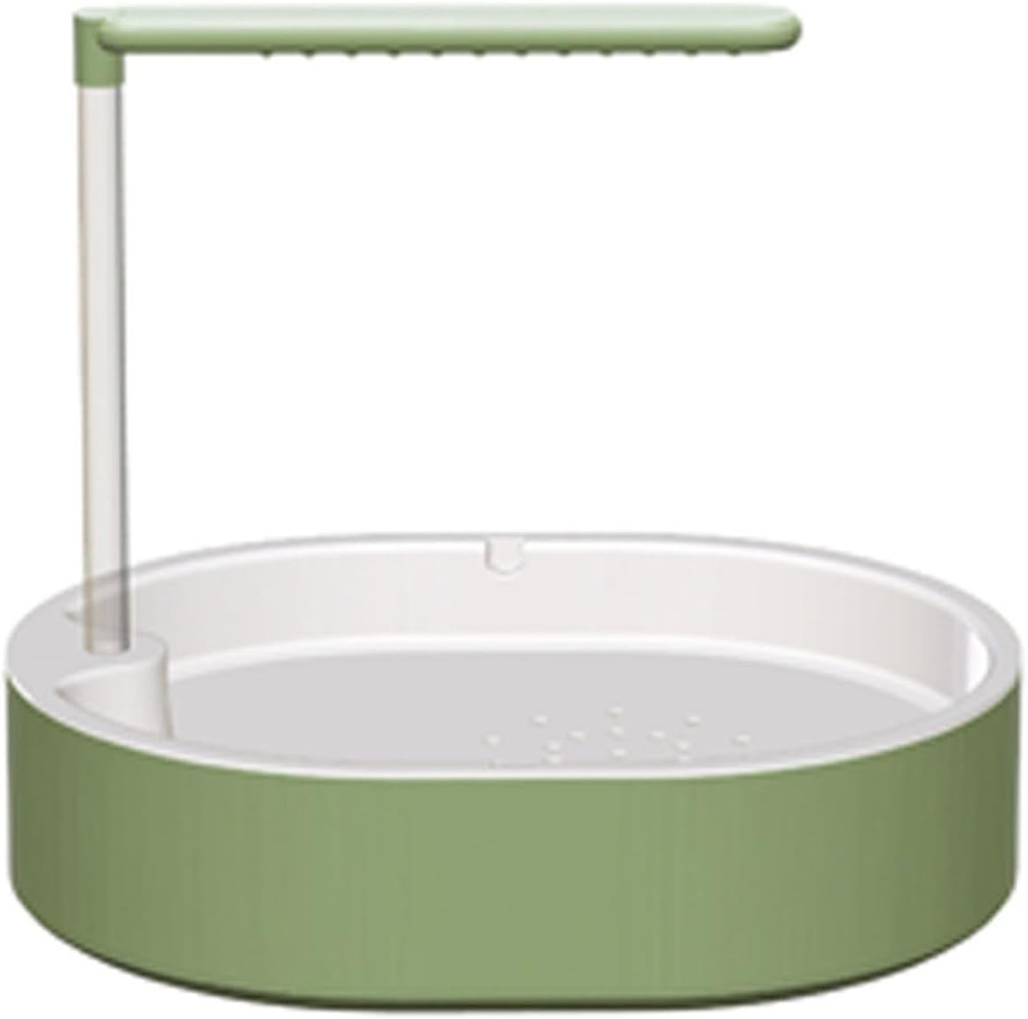 Parrot Shower, Automatic Parakeet Bird Bath for Cage Indoor,Parrot Bird Shower Budgie Bath Guard, Pet Accessory, Automatic Circulating Water Bathtub for Pet, Lovebird, Finches, Conure (Green)